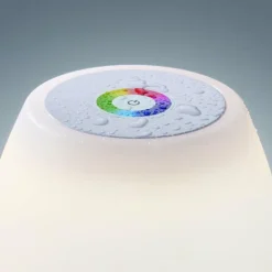 Lampe à poser FHL easy Barletta LED Blanc, 1 lumière, Changeur de couleurs
