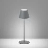 Lampe à poser FHL easy Cosenza LED Gris, 1 lumière, Changeur de couleurs