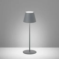 Lampe à poser FHL easy Cosenza LED Gris, 1 lumière, Changeur de couleurs