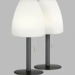 Lampe à poser FHL easy Fiumara LED Noir, 1 lumière, Télécommandes, Changeur de couleurs