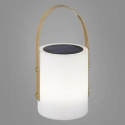 Lampe à poser FHL-easy Bari LED Blanc, 1 lumière, Télécommandes, Changeur de couleurs