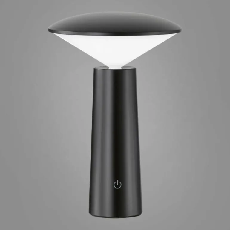 Lampe à poser FHL-easy Pinto LED Noir, 1 lumière