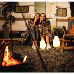 Lampe à poser FHL-easy Ruby LED Blanc, 1 lumière, Télécommandes, Changeur de couleurs