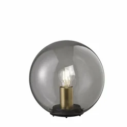 Lampe à poser Fischer & Honsel living Dini Verre, 1 lumière