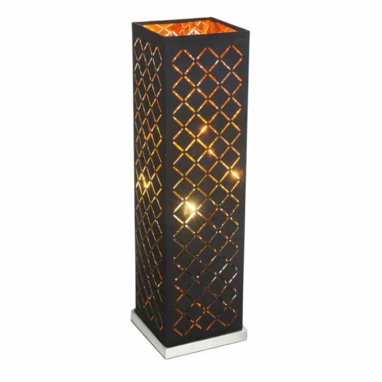 Lampe à poser Globo Clarke Noir, 1 lumière