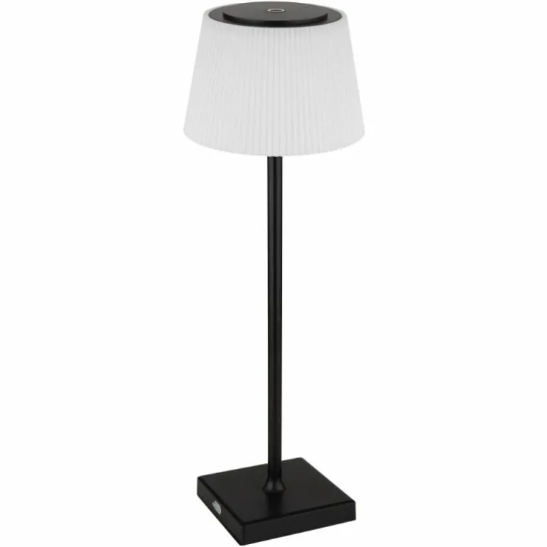 Lampe à poser Globo GREGOIR LED Noir, 1 lumière