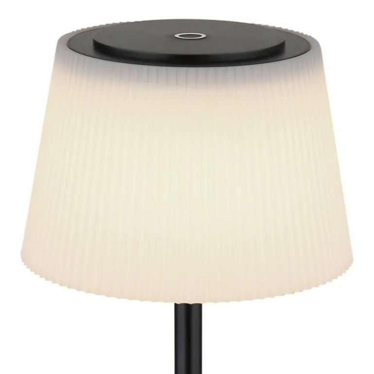 Lampe à poser Globo GREGOIR LED Noir, 1 lumière