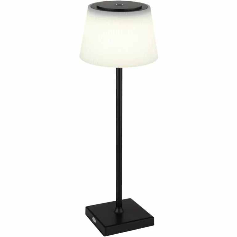 Lampe à poser Globo GREGOIR LED Noir, 1 lumière