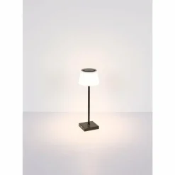 Lampe à poser Globo GREGOIR LED Noir, 1 lumière