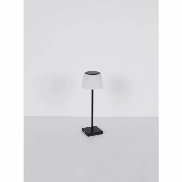 Lampe à poser Globo GREGOIR LED Noir, 1 lumière