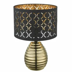 Lampe à poser Globo MIRAUEA Or, 1 lumière