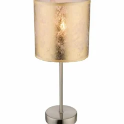 Lampe à poser Globo Nickel mat, 1 lumière