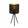 Lampe à poser Globo TUNNO Noir, 1 lumière