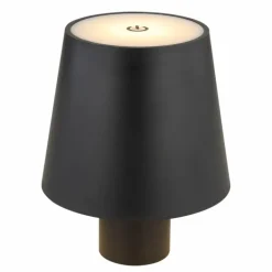 Lampe à poser Globo VANNIE LED Noir, Blanc, 1 lumière