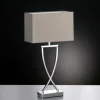 Lampe à poser Honsel Anni Chrome, 1 lumière