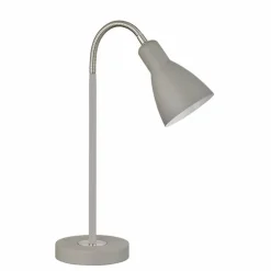 Lampe à poser Honsel Lolland Gris, 1 lumière