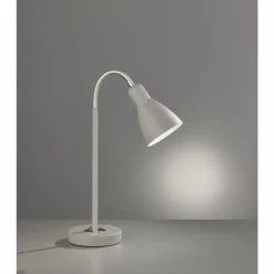 Lampe à poser Honsel Lolland Gris, 1 lumière