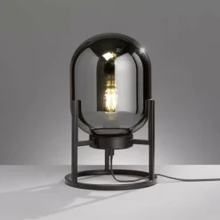Lampe à poser Honsel Regi Noir, 1 lumière