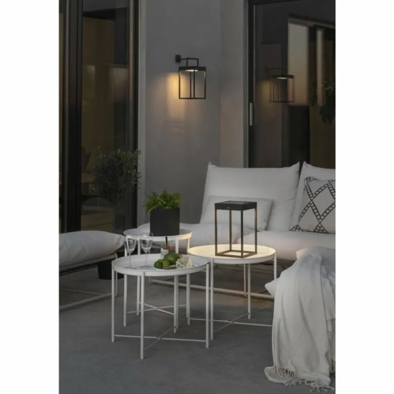 Lampe à poser Konstsmide Bologna LED Noir, 1 lumière