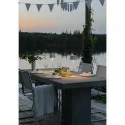 Lampe à poser Konstsmide Capri LED Blanc, 1 lumière