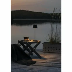 Lampe à poser Konstsmide Capri LED Noir, 1 lumière