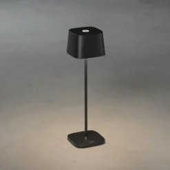 Lampe à poser Konstsmide Capri LED Noir, 1 lumière