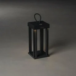 Lampe à poser Konstsmide Cannes LED Noir, 5 lumières