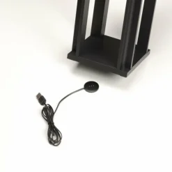 Lampe à poser Konstsmide Cannes LED Noir, 5 lumières