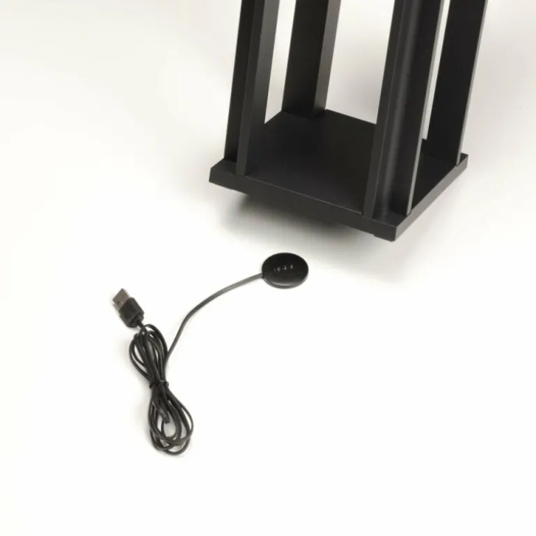 Lampe à poser Konstsmide Cannes LED Noir, 5 lumières