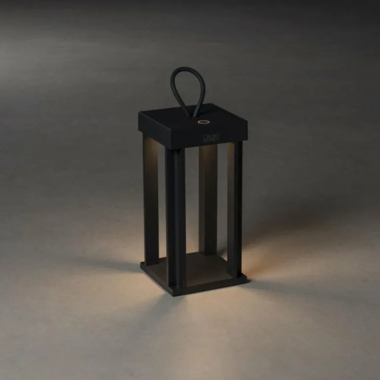 Lampe à poser Konstsmide Cannes LED Noir, 5 lumières