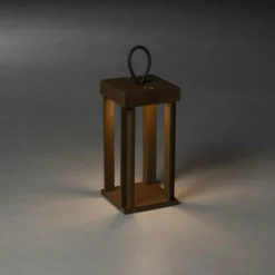 Lampe à poser Konstsmide Cannes LED Rouille, 5 lumières