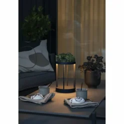 Lampe à poser Konstsmide Chieti LED Noir, 1 lumière