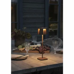 Lampe à poser Konstsmide Nice LED Rouille, 5 lumières