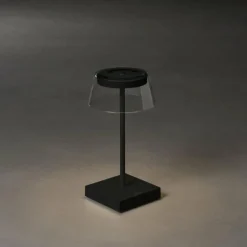 Lampe à poser Konstsmide Scilla LED Noir, 1 lumière