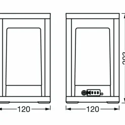 Lampe à poser LEDVANCE Smart+ Gris, 1 lumière