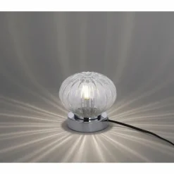 Lampe à poser Leuchten Direkt TABEA Transparent, 1 lumière