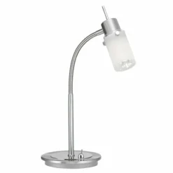 Lampe à poser Leuchten Direkt MAX LED Acier inoxydable, 1 lumière
