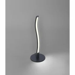 Lampe à poser Leuchten-Direkt WAVE LED Noir, 1 lumière