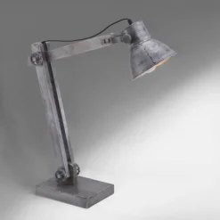 Lampe à poser Leuchten-Direkt SAMIA Gris, 1 lumière