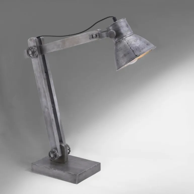 Lampe à poser Leuchten-Direkt SAMIA Gris, 1 lumière