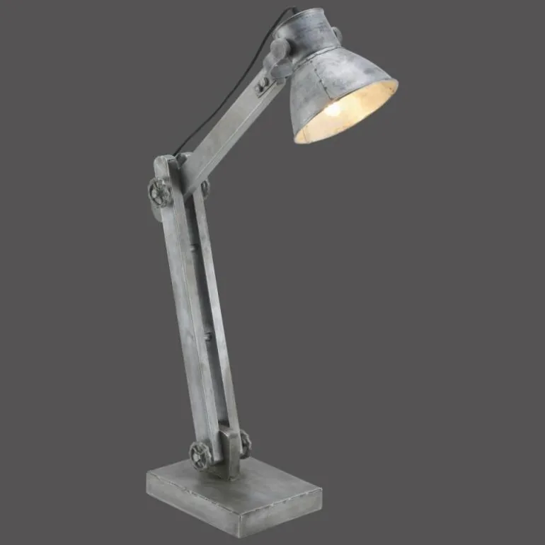 Lampe à poser Leuchten-Direkt SAMIA Gris, 1 lumière