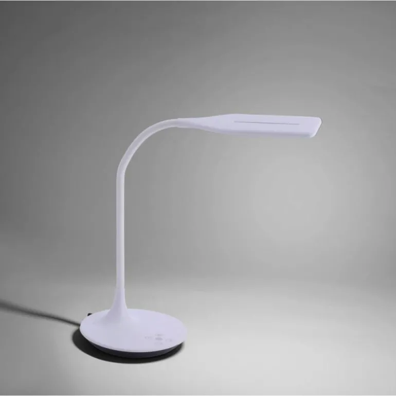Lampe à poser Leuchten-Direkt RAFAEL LED Blanc, 1 lumière, Détecteur de mouvement