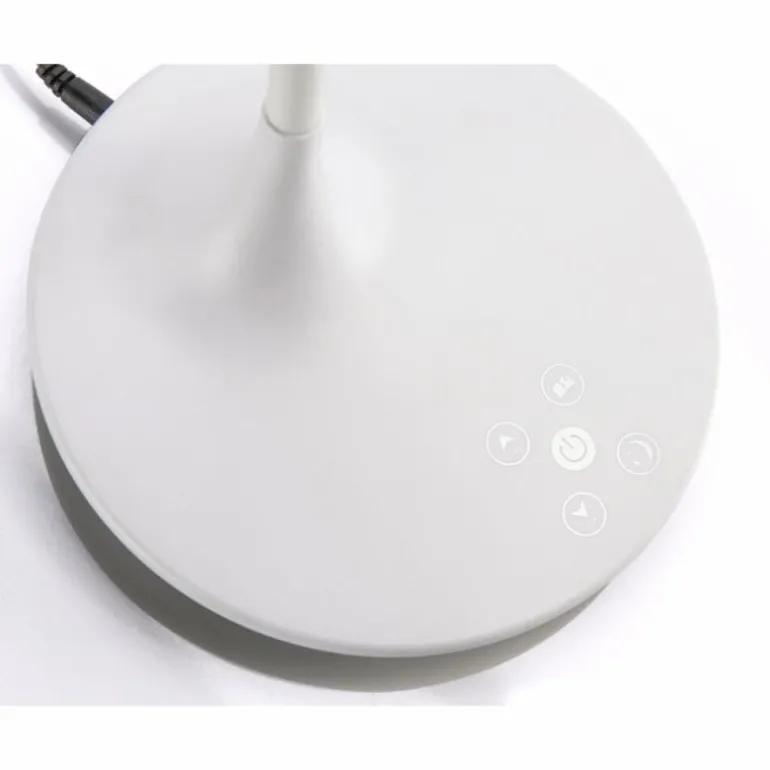 Lampe à poser Leuchten-Direkt RAFAEL LED Blanc, 1 lumière, Détecteur de mouvement