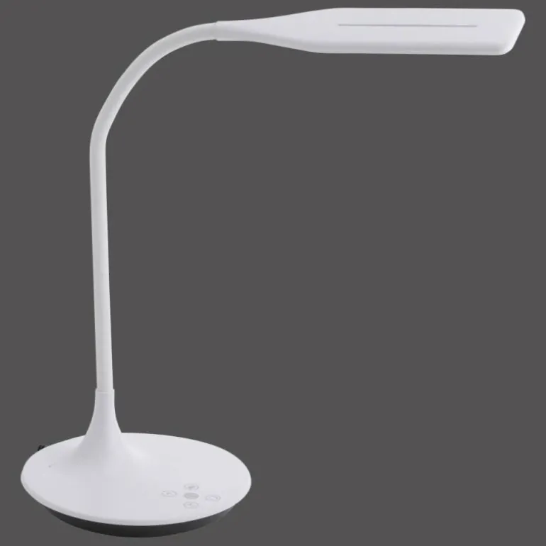 Lampe à poser Leuchten-Direkt RAFAEL LED Blanc, 1 lumière, Détecteur de mouvement