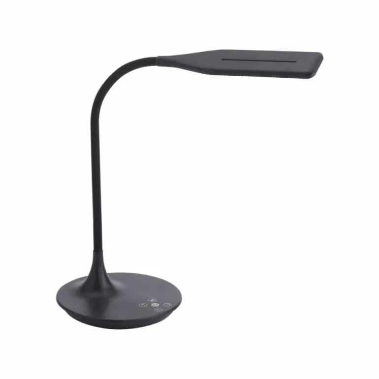 Lampe à poser Leuchten-Direkt RAFAEL LED Noir, 1 lumière, Détecteur de mouvement