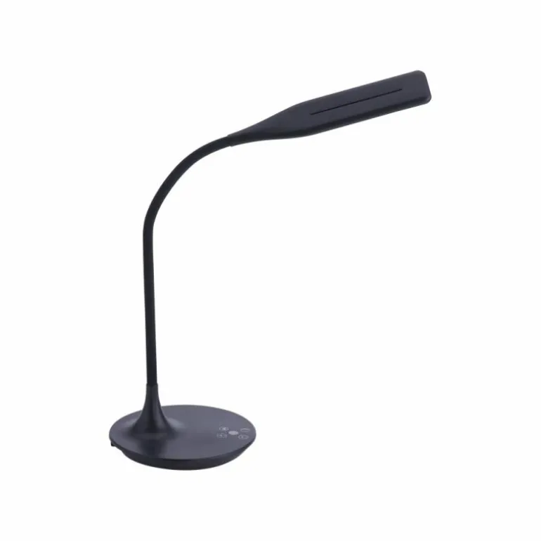 Lampe à poser Leuchten-Direkt RAFAEL LED Noir, 1 lumière, Détecteur de mouvement