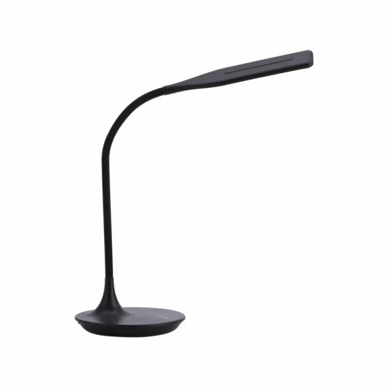 Lampe à poser Leuchten-Direkt RAFAEL LED Noir, 1 lumière, Détecteur de mouvement