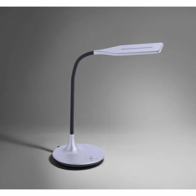 Lampe à poser Leuchten-Direkt RAFAEL LED Argenté, 1 lumière, Détecteur de mouvement