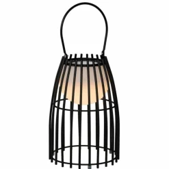 Lampe à poser Lucide FJARA LED Noir, 1 lumière