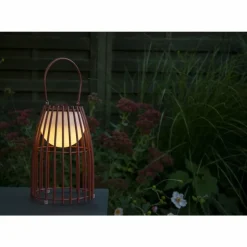 Lampe à poser Lucide FJARA LED Rouille, 1 lumière